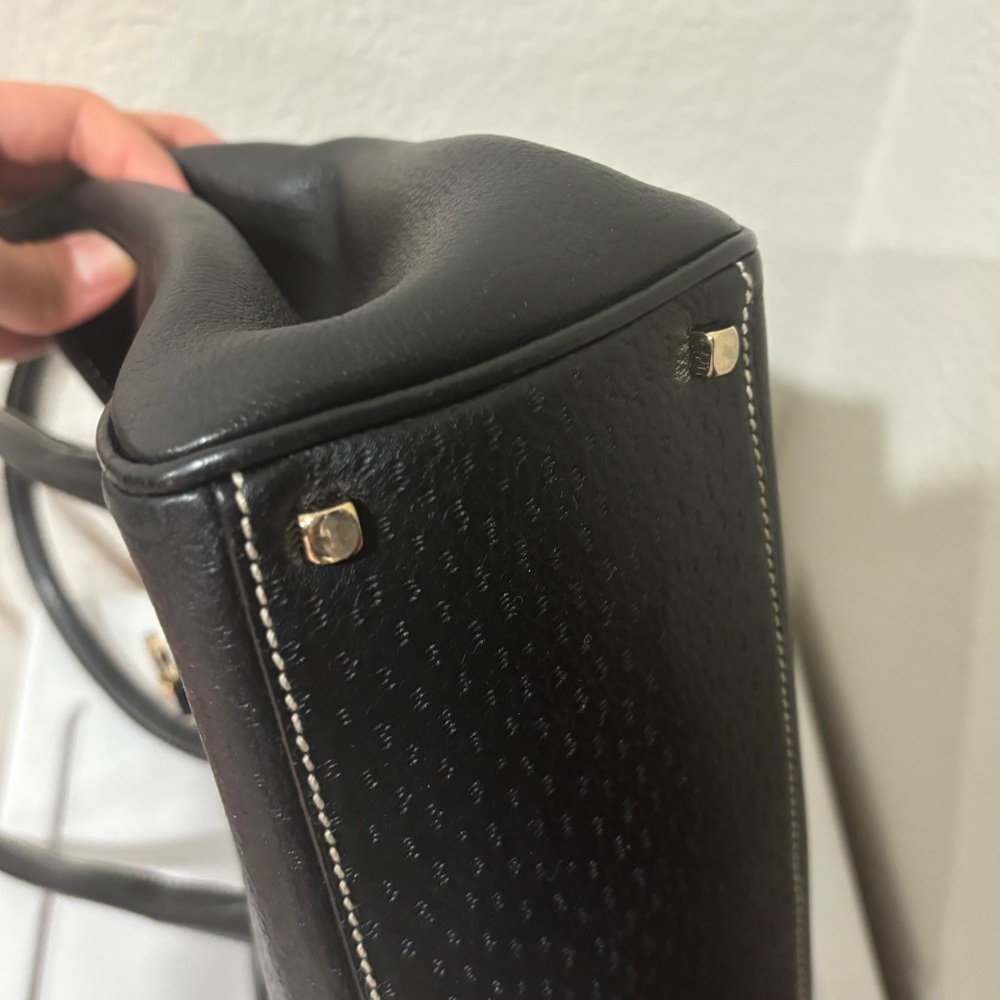 Salvatore Ferragamo Leather Shoulder Bag, PRISTINE CONDITION - Picture 8 of 10